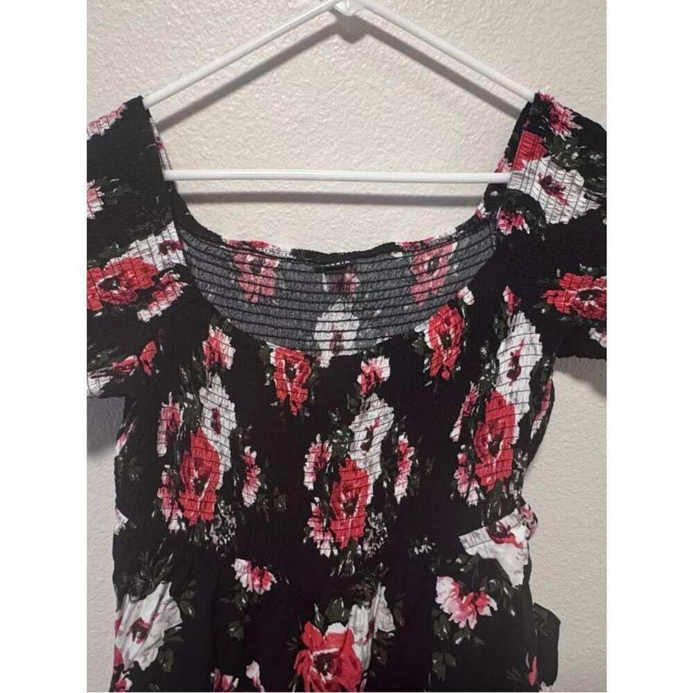 EUC torrid Maxi Challis Off-Shoulder Dress - Size 2 - Picture 5 of 10